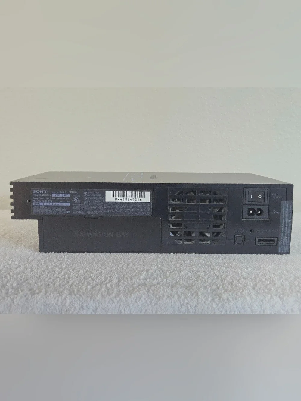 Sony PlayStation 2 Console SCPH-50001 W/1 Controller, Memory Card, Cords TESTED